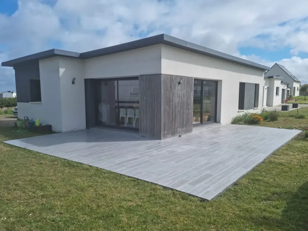 Peinture extérieure à Lesneven